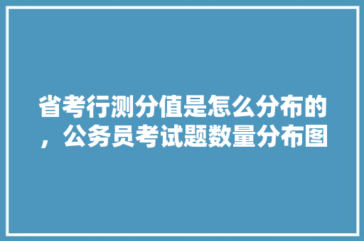 省考行测分值是怎么分布的，公务员考试题数量分布图 教育科普