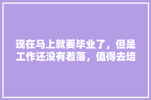 现在马上就要毕业了，但是工作还没有着落，值得去培训班学习吗，易哈佛考编题目怎么样 教育科普
