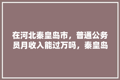 在河北秦皇岛市，普通公务员月收入能过万吗，秦皇岛乡镇公务员考试题库 公考知识